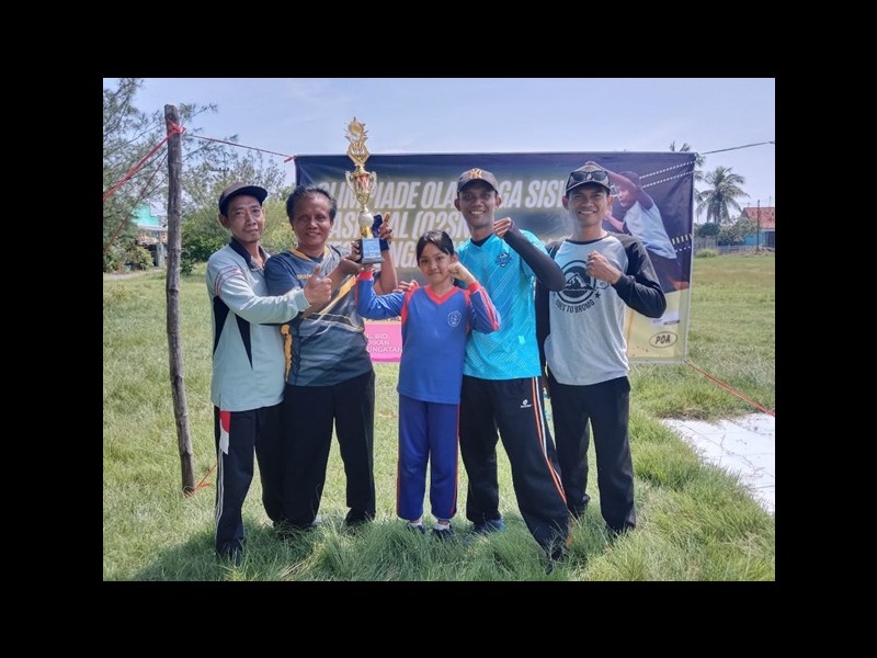 Raih Juara 1 Olimpiade Olahraga Siswa Nasional (O2SN) Tingkat Kecamatan Bungatan
