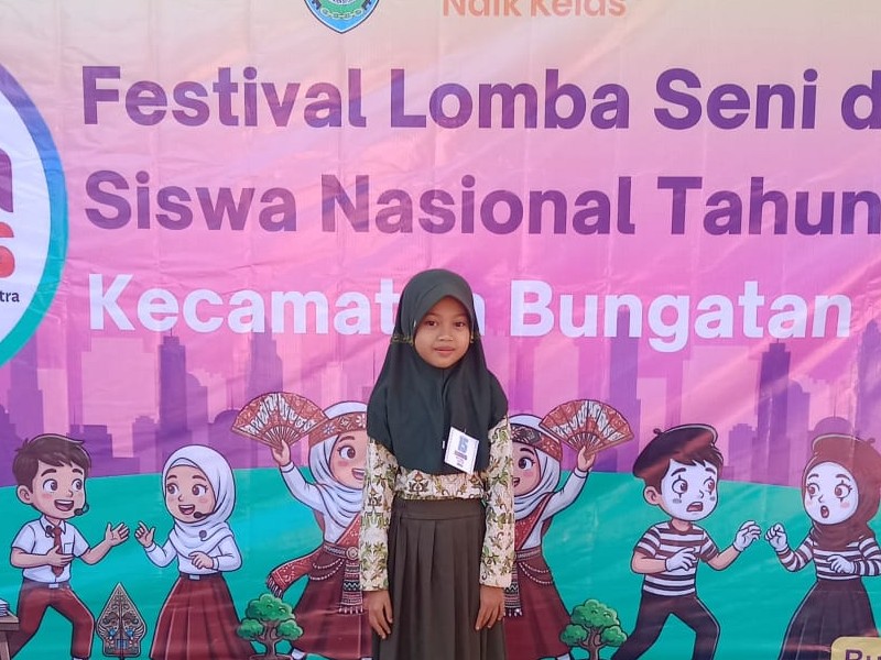 Memeriahkan Festival Lomba Seni dan Sastra Siswa Nasional (FLS3N) Tingkat Kecamatan